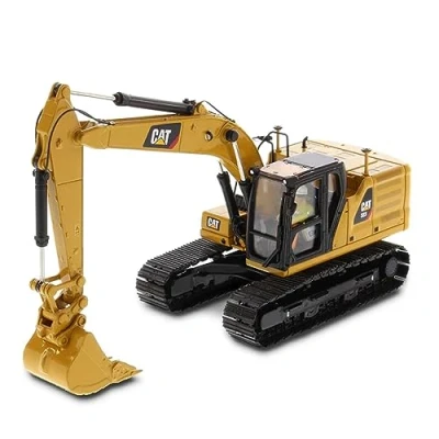 Image of Diecast Masters CAT 323 Hydraulic Excavator Next Generation with 4 Work Tools