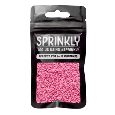 Image of SPRINKLY Matt 100&#039;s &amp; 1000&#039;s Pink 30g