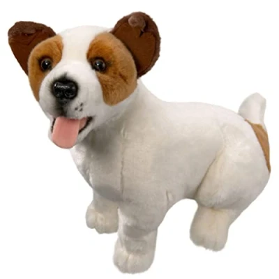 Image of Carl Dick Jack Russell Terrier sitting 16 inches, 40cm, Plush Toy, Soft Toy 2479
