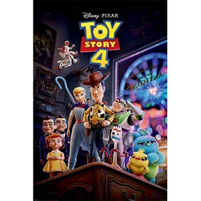 Image of Disney Poster, Multi Colour, 61 x 91.5cm