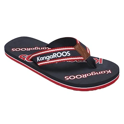 Image of KangaROOS Men&#039;s K bm Perth Sandal, Dk Navy Red, 9 UK