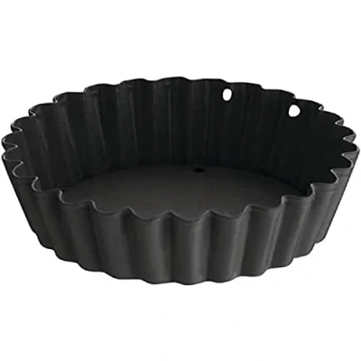 Image of Vogue Non Stick Mini Fluted Quiche Tin 80mm 3&quot; (Pack 3)