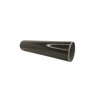 Image of Davant Solvent Soil Plain End Pipe 110mm x 3m Black