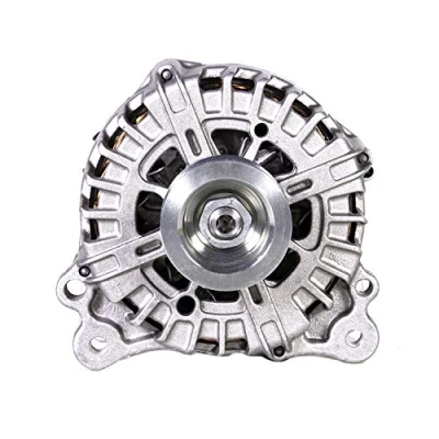 Image of 059903023J, 59903023J Generator VALEO 439716 14V 230A B+ R 90 58mm NEW ORIGINAL PART VOLKSWAGEN: Touareg I, II