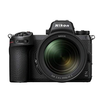 Image of Nikon Z6 II + Z 24 70mm FTZ Mirrorless Camera Kit (24.5 megapixel, Ultra wide ISO, 14 fps Continuous Shooting, Eye Detection AF, Dual Card Slots, 4K Full HD Video) VOA060K003
