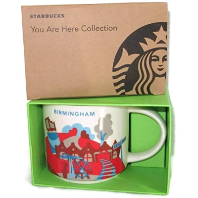 Image of Starbucks Birmingham UK You are Here Coffee Mug England City