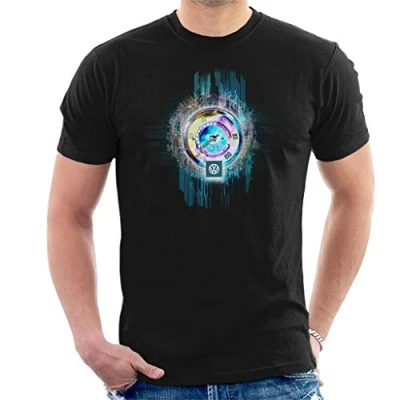 Image of Volkswagen VW Speedometer Men&#039;s T Shirt Black