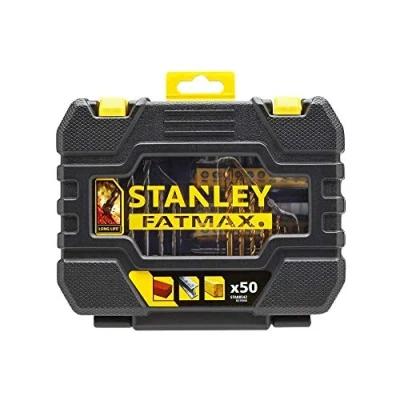 Image of Stanley STA88542 XJ Juego de 50 piezas para taladrar y atornillar, Lemon Tree