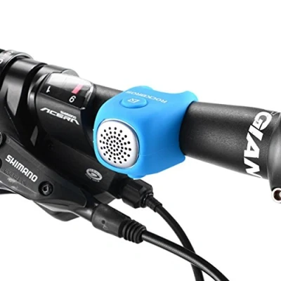 Image of ROCKBROS Electronic Bicycle Horn Cycling Electric Bells Mini E Bell Rainproof MTB Lightweight 75 DB Bike Handlebar Adult