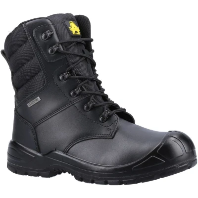 Image of Amblers Safety 240 WATERPROOF Leather Boot Mens Black material_leather1 Size UK 7