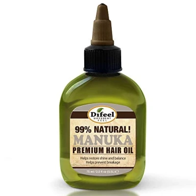 Image of Difeel Premium Natural Hair Oil Manuka Oil, Promotes Healthy Scalp, Fights Dandruff, Provides &amp; Long Lasting Benefits To Skin 75ml