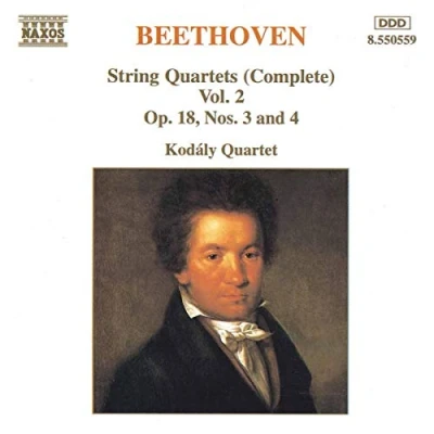 Image of BEETHOVEN: String Quartets Op. 18, Nos. 3 and 4