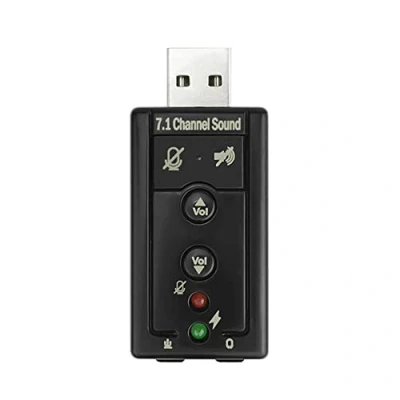 Image of 7.1 Channel USB External Sound Card Audio Adapter