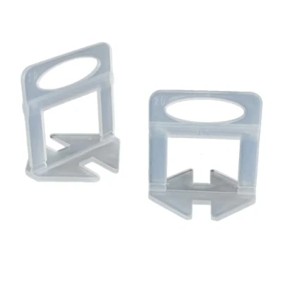 Image of 100PCS 2mm Plastic Tile Levelling Spacers, Floor &amp; Wall System Clips, DIY Leveller Spacers for Ceramic and Stone Installation
