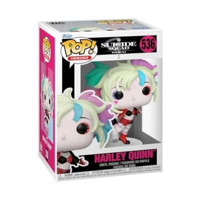 Image of Funko POP! Animation: Dc Ssi Harley Quinn Suicide Squad Isekai Collectable Vinyl Figure Gift Idea Official Merchandise Toys for Kids &amp; Adults Anime Fans Model Collectors