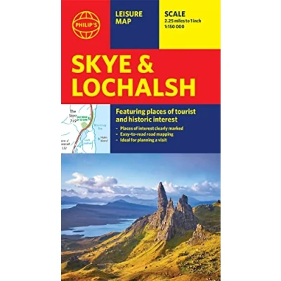 Image of Philip&#039;s Skye and Lochalsh: Leisure Tourist Map: Map (Philip&#039;s Red Books)