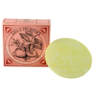 Image of Geo F.Trumper Extract of Limes Shaving Soap In a Bowl Refill 80gr.