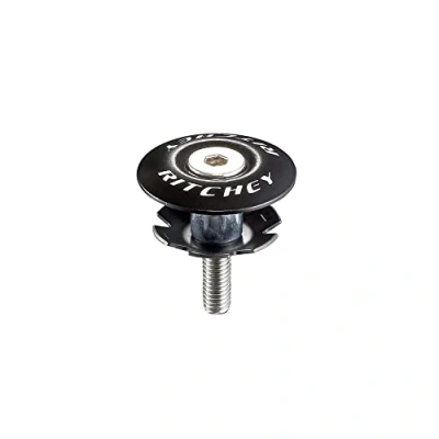 Image of Ritchey Comp Steel Headset Starnut &amp; Cap: Black 1 1/8&quot;