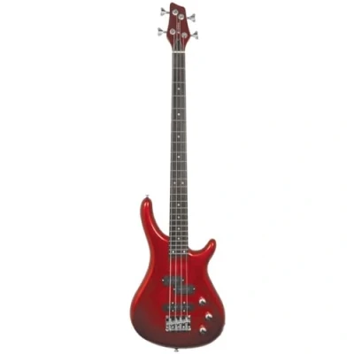 Image of chord CCB90 MRD Electric Bass Guitar Metallic Red