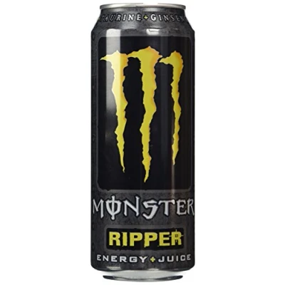 Image of Monster Ripper Energy Plus Juice Can 500 Ml (Pack of 12)