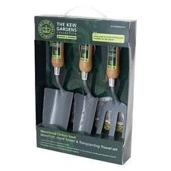 Image of Spear &amp; Jackson NEVERBEND3KW Kew Gardens Collection Neverbend Carbon 3 Piece Gift Set