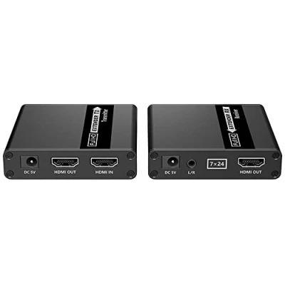 Image of PRO SIGNAL PSG3452 1080p Full HD Point to HDMI Extender over Cat6 / Cat7, 70m