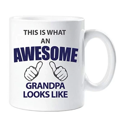 Image of 60 Second Makeover Limited This is What an Awesome Grandpa Looks Like Mug Gift Birthday Christmas