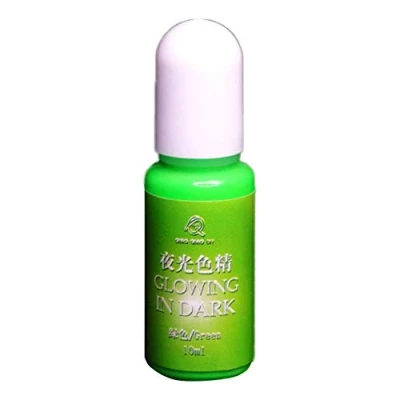Image of Brussels08 1Pc 10ml UV Resin Epoxy Luminous Pigment Dye Glow in The Dark Color Liquid for DIY Crafts Art Jewelry Making Green