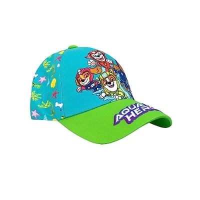 Image of Paw Patrol Cap I Aqua Pups Kids Summer Hat Baseball for Boys and Girls Blue One Size