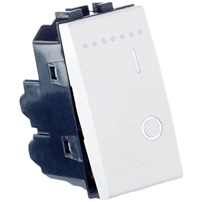Image of Bticino SN4002NF Livinglight 2 Pole Switch, White