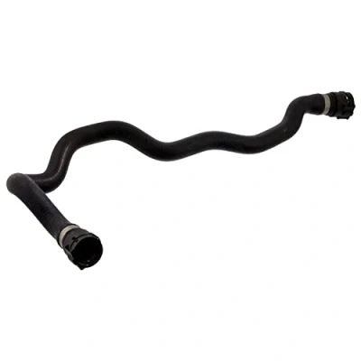 Image of 11531438634 Radiator Hose FEBI BILSTEIN 45839 EPDM (ethylene propylene diene Monomer (M class) rubber), Plastic with quick couplers BMW: 5 Saloon