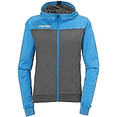 Image of Kempa Prime Multi Jacket Damen Jacke Anthra/Kempablue, XX Large
