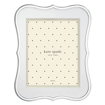 Image of Kate Spade New York Crown Point 8&quot; X 10&quot; Frame, Silverplate Zinc Alloy, Metallic, 3.2 LB