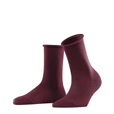 Image of FALKE Women&#039;s Active Breeze W SO Lyocell Plain 1 Pair Socks, Red (Barolo 8596) new eco friendly, 5.5 8