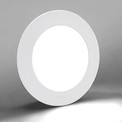Image of 6W LED Round Recessed Ceiling Flat Panel Down Light Slim Lamp Cool White 6500k