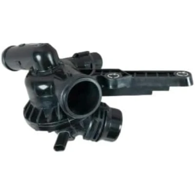 Image of 11537600584 Engine thermostat GATES TH614105G1 105C with gaskets/seals housing BMW: 3 Saloon, 1 Hatchback, Touring