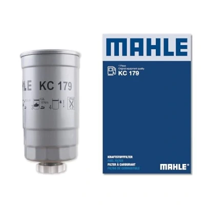 Image of 46807036, 46823390, 9949267 Fuel Filter MAHLE ORIGINAL KC 179 Spin on KIA: SORENTO 1, FIAT: Punto II Hatchback, Multipla