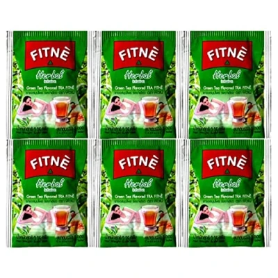 Image of Fitne Green Tea Infusion 6 Sachets Ecofriendly shipping by Nature Design