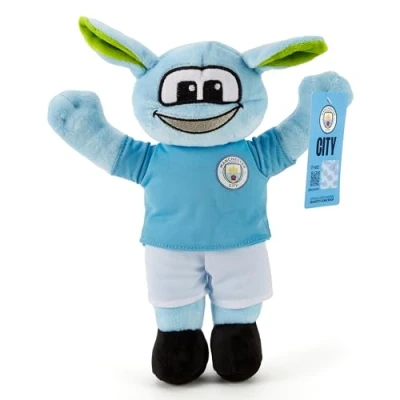 Image of Man City Moonchester Mascot Eco Friendly 30 cm Plush Toy Officially Licensed Football Collectible Manchester Fans