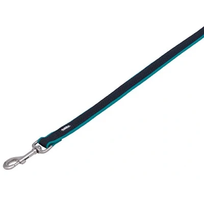 Image of Nobby Preno Mesh Dog Lead, 120 cm/20 25 mm, Turquoise