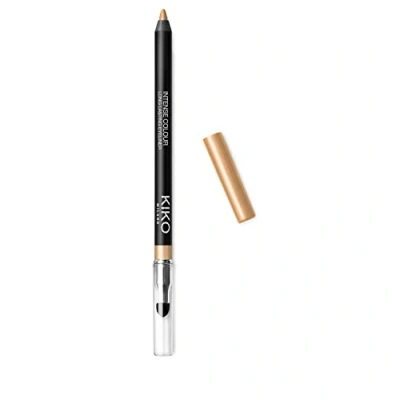 Image of KIKO Milano Intense Colour long Lasting Eyeliner 17 and smooth gliding outer eye pencil with wear