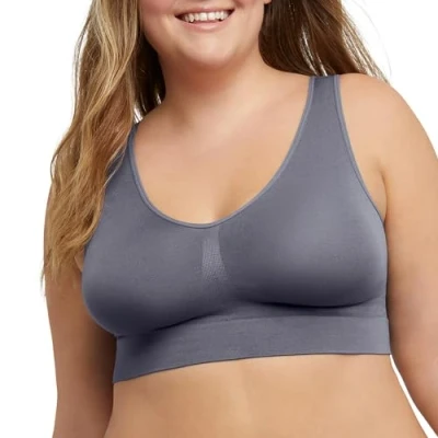 Image of Just My Size Women&#039;s Pure Comfort Bra, Private Jet, 4X Large