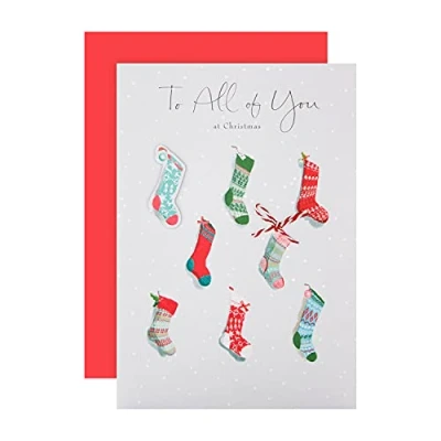 Image of Hallmark Christmas Card To All Classic Lucy Cromwell Illustrated Design