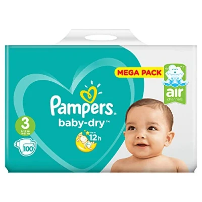 Image of Pampers Baby Dry Nappies