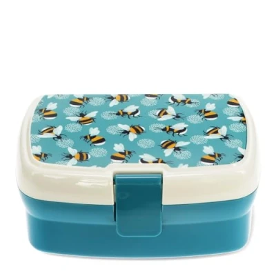 Image of Rex London Lunch Box with Tray Bumblebee