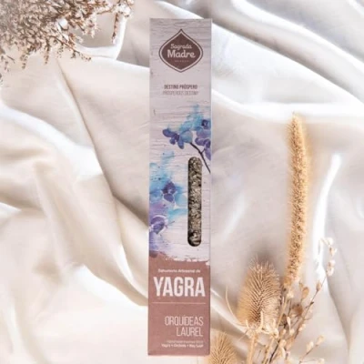 Image of Sagrada Madre Yagra incense (Orchids &amp; Laurel)