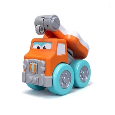 Image of Bburago B16 89031 BB Junior Drive N Rock Tow Truck with Guitar Preschool Vehicle Toy, Multiple