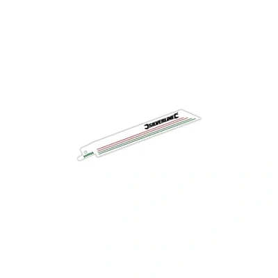Image of Silverline Recip Saw Blades for Demolition 5pk Bi Metal 10tpi 150mm