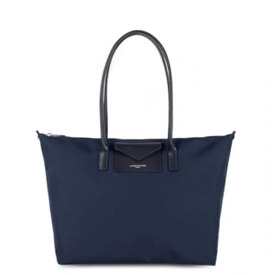 Image of LANCASTER Smart KBA Large Shoulder Bag Bleu Foncé