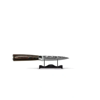 Image of Japanese paring knife damascus print